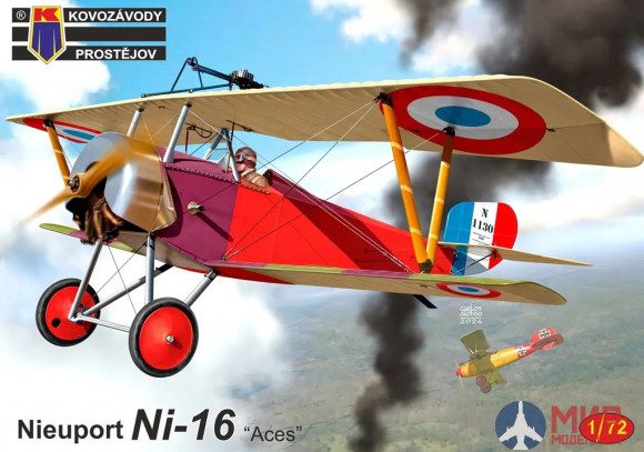 KPM0451 Kovozavody Prostejov 1/72 Nieuport Ni-16 Aces