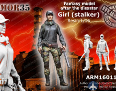 ARM16011 Armor35 Девушка-сталкер (2) 1/16