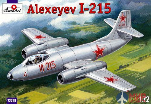 AMO72261 Amodel 1/72 Алексеев И-215 Советский истребитель-бомбардировщик