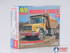 1286AVD AVD Models  1/43 Сборная модель Magirus-290D26K самосвал