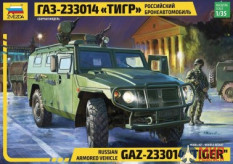 3668 Звезда 1/35 Российский бронеавтомобиль ГАЗ-233014 "Тигр"