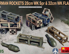 35316 Mini Art Немецкие Снаряды 28см WK Spr и 32см WK FLAMM