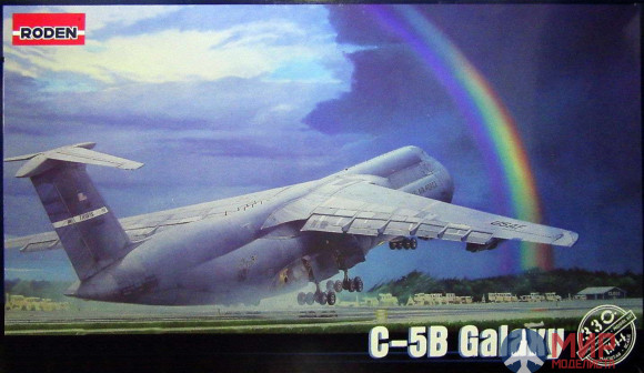 ROD330 Roden 1/144 Самолет Lockheed C-5B Galaxy