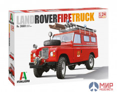 3660 Italeri автомобиль  LAND ROVER FIRE TRUCK  (1:24)