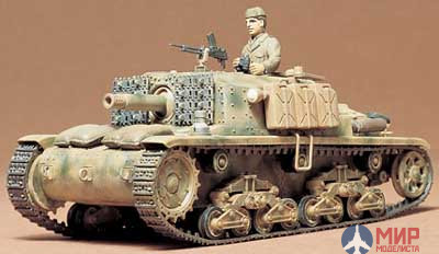 35078 Tamiya Semovente M40-75/18 + Eduard 35312+ допы