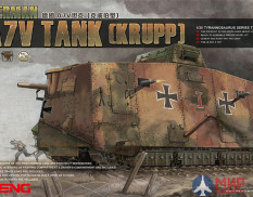 TS-017s Meng Model German A7V Tank ( Krupp )