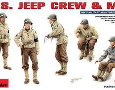 35047 MiniArt 1/35 Американский экипаж джипа U.S. Jeep crew & MP