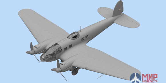 48262 ICM He 111H-6, Германский бомбардировщик ІІ МВ 1/48
