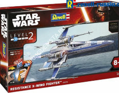 06696 Revell космический корабль  Resistance X-Wing Fighter  (1:50)