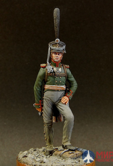 CHM-54097(M) Chronos Miniatures 54 mm Обер-офицер гренадерских полков и рот, Россия 1812-15. Металл