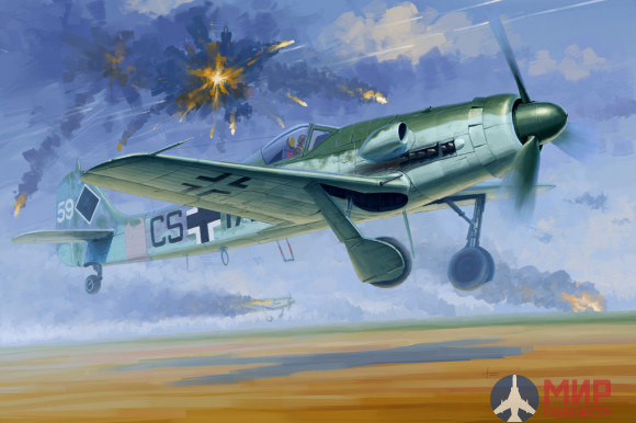 81719 Hobby Boss самолёт  Focke-Wulf FW 190D-12  (1:48)