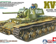 35372 Tamiya 1/35 Советский тяжелый танк  КВ-1. Ранний. С фигурой