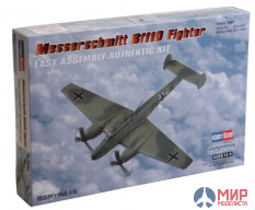 80292 Hobby Boss самолёт Messerschmitt Bf110 Fighter  (1:72)