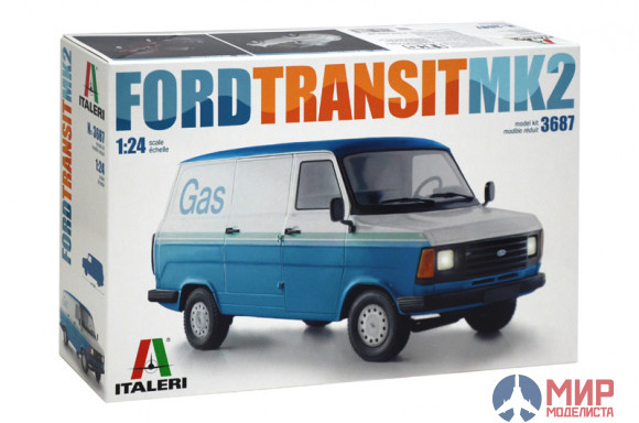 3687 Italeri 1/24 FORD TRANSIT MK2