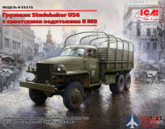 35510 ICM 1/35 Studebaker US6 с советскими водителями II МВ