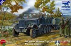 CB35041 Bronco Models 1/35 Немецкий полугусеничный БТР SdKfz 6 –Mittlerer Zugkraftwagen 5t