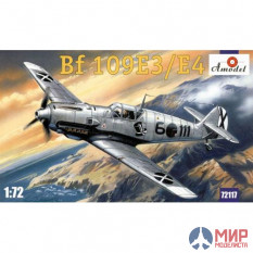 AMO72117 Amodel 1/72 Самолет Bf109 Е3/E4