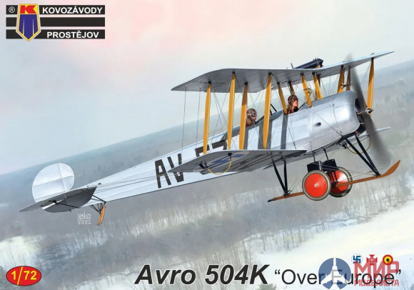 KPM0462 Kovozavody Prostejov 1/72 Avro 504K Over Europe