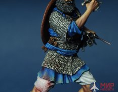 CHM-54009(M) Chronos Miniatures 54mm Воин-Акали, армия Сикхов Индия, XVIII-XIX века. Металл