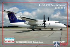 ее144132_5 Восточный экспресс Dash 8 Q200 Team Lufthansa 1/144