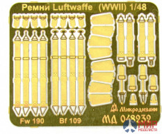 МД048232 Микродизайн Ремни Luftwaffe (WWII) 1/48