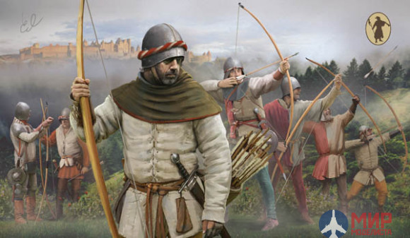 STRM117 Strelets*R Фигуры English Longbowmen