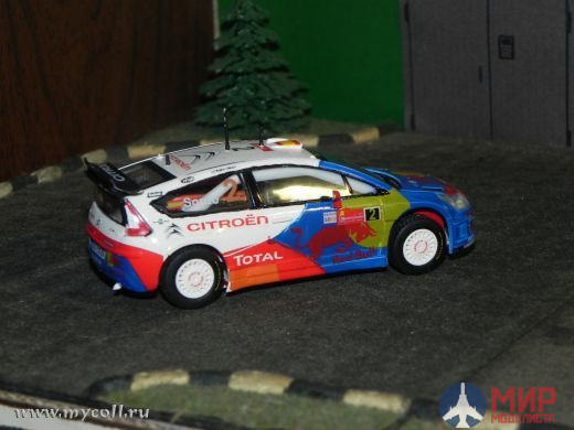 80117  автомобиль  Ситроен С4 WRC 10  (1:43) Heller