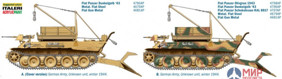 0285 Italeri SD. KFZ. 179 BERGEPANTHER 1/35