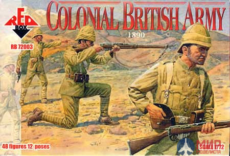 RB72003 Red Box Colonial British Army