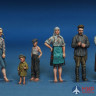 38011 MiniArt фигуры  SOVIET VILLAGERS  (1:35)