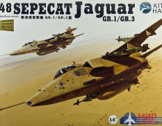 KН80106 Kitty Hawk Самолет BAe Jaguar GR.1/GR.3 1/48