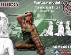 ARM16015 Armor35 Американская танкистка (набор 2) 1/16