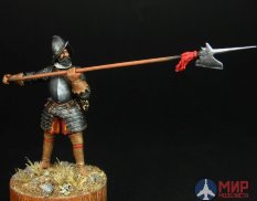 CHM-54027(M) Chronos Miniatures 54mm Испанский солдат с алебардой, 1550-90 гг. Металл