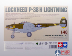 25199 Tamiya 1/48 LOCKHEED P-38 H LIGHTNING.