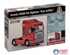 3882 Italeri 1/24 Scania R560 V8 Highline''Red Griffin''