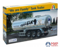 3911 Italeri прицеп цистерна "We are Family" (1:24)