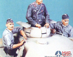 Т-35108 ТАНК Германский танковый экипаж для Pz III и Pz IV ( лето 1939-45). Три фигуры.