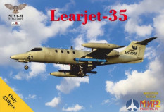 SVM-72019 Amodel Самолет Learjet 35 N541PA