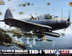 L4807 Great Wall Hobby 1/48 Douglas TBD-1 Devastator VT-8 at Midway 1942