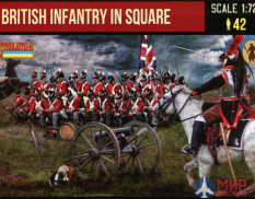 STR286 Strelets 1/72 British Infantry in Square