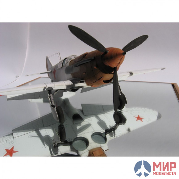 91 Бумажное моделирование Истребитель ЛаГГ-3 1/33