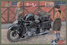 IBG35001 IBG BMW R12 with sidecar - civilian version (3 in 1)