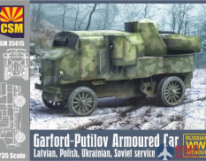 CSM35015 Copper State Models 1/35 Garford-Putilov Armoured Car Latvian, Polish, Soviet Service