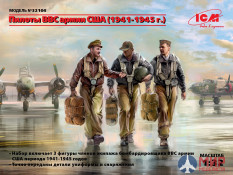 32104 ICM Фигуры, Пилоты ВВС армии США (1941-1945 г.)