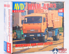 1273AVD AVD Models 1/43 Сборная модель Мусоровоз МКМ-4503 (43253)