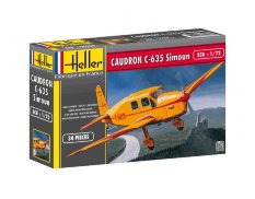 80208  самолёт  CAUDRON C635 SIMOUN (1:72) Heller