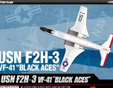 12548 Academy 1/72 Самолёт USN F2H-3 VF-41 "Black Aces"