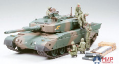 35260 Tamiya 1/35 Танк TYPE 90 с командой загрузчиков