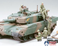35260 Tamiya 1/35 Танк TYPE 90 с командой загрузчиков