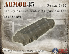 ARM35A489 Armor35 1/35 Газовые баллоны под брезентом (3)